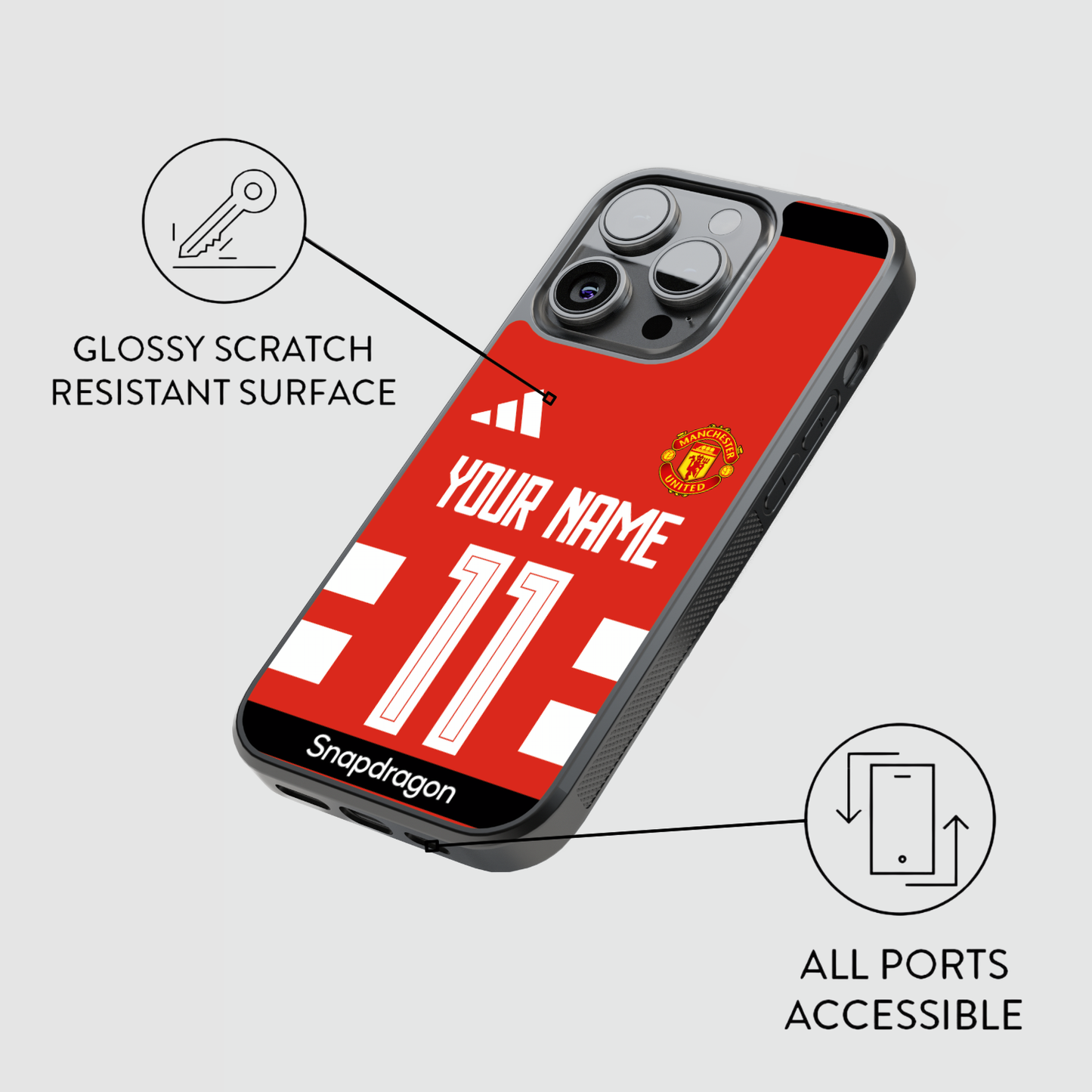 Manchester United - Home Kit 24/25 - Custom Edition