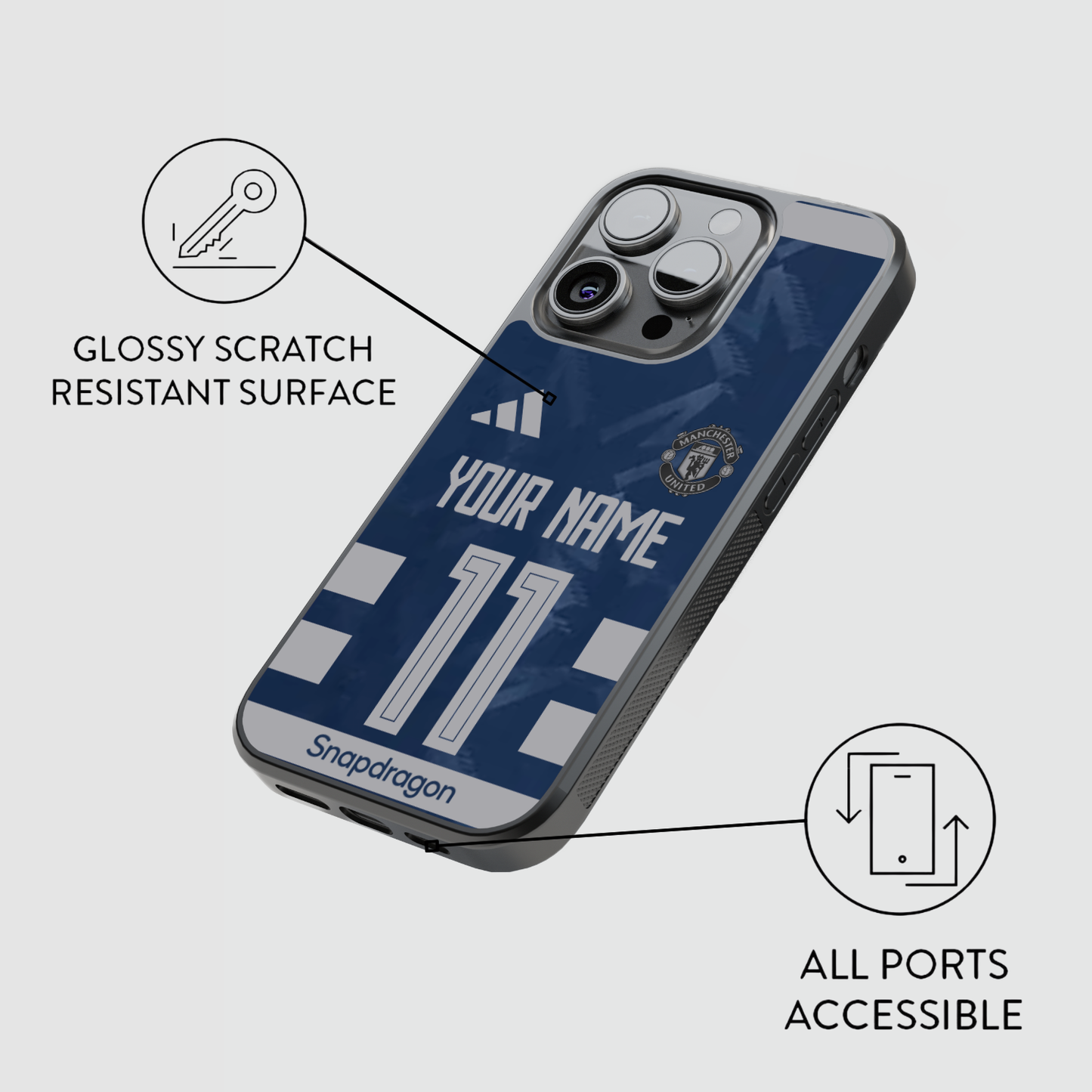 Manchester United - Away Kit 24/25 - Custom Edition