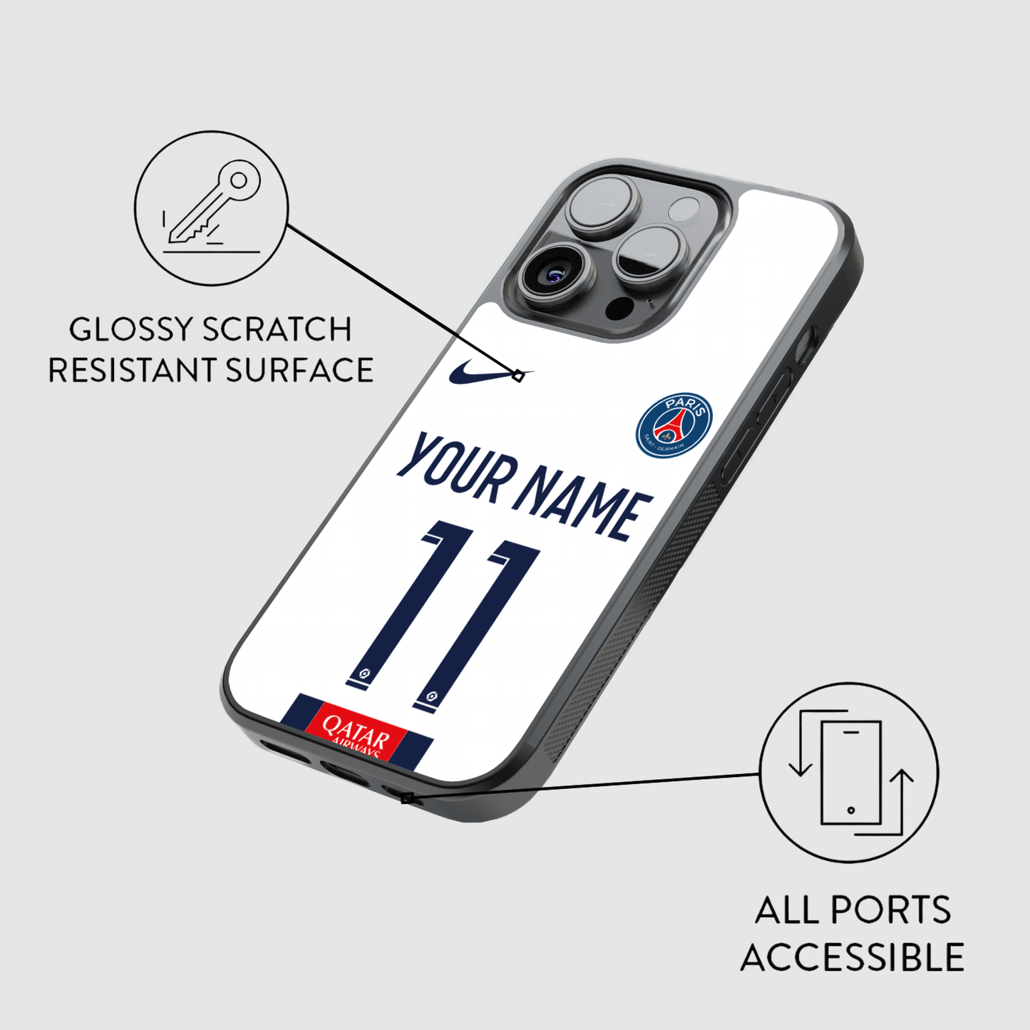PSG - Away Kit 24/25 - Custom Edition