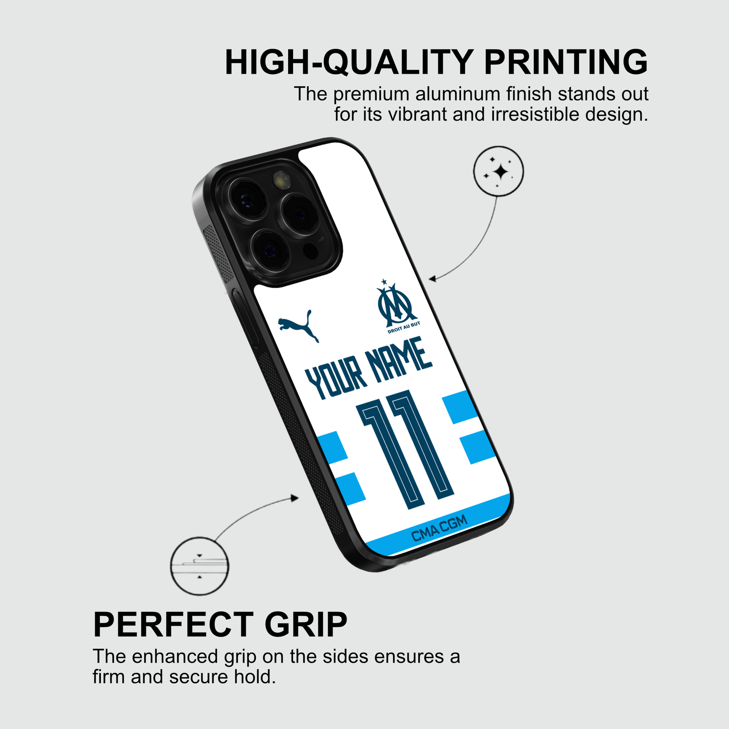 Olympique de Marseille - Home Kit 24/25 - Custom Edition