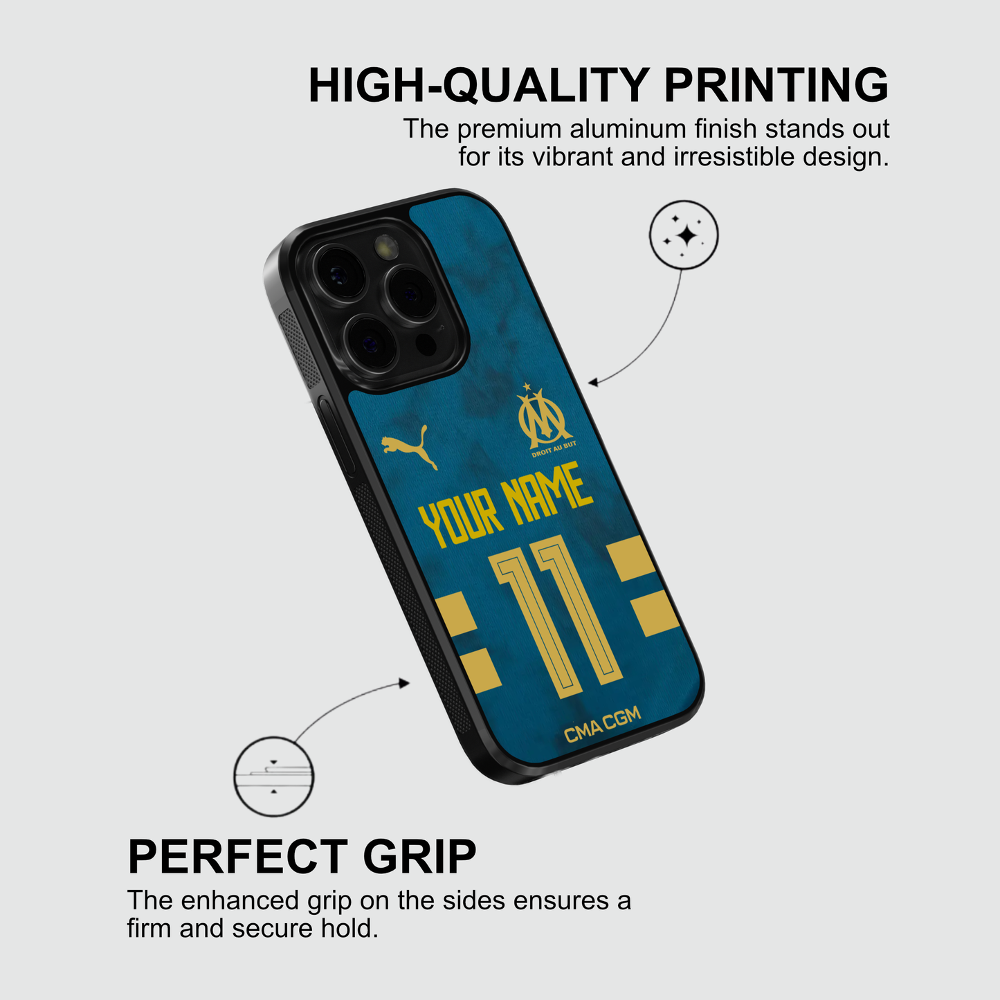 Olympique de Marseille - Away Kit 24/25 - Custom Edition