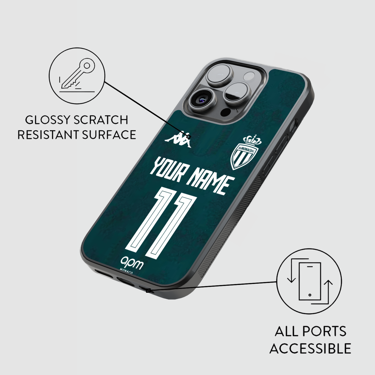 AS Monaco - Away Kit 24/25 - Custom Edition