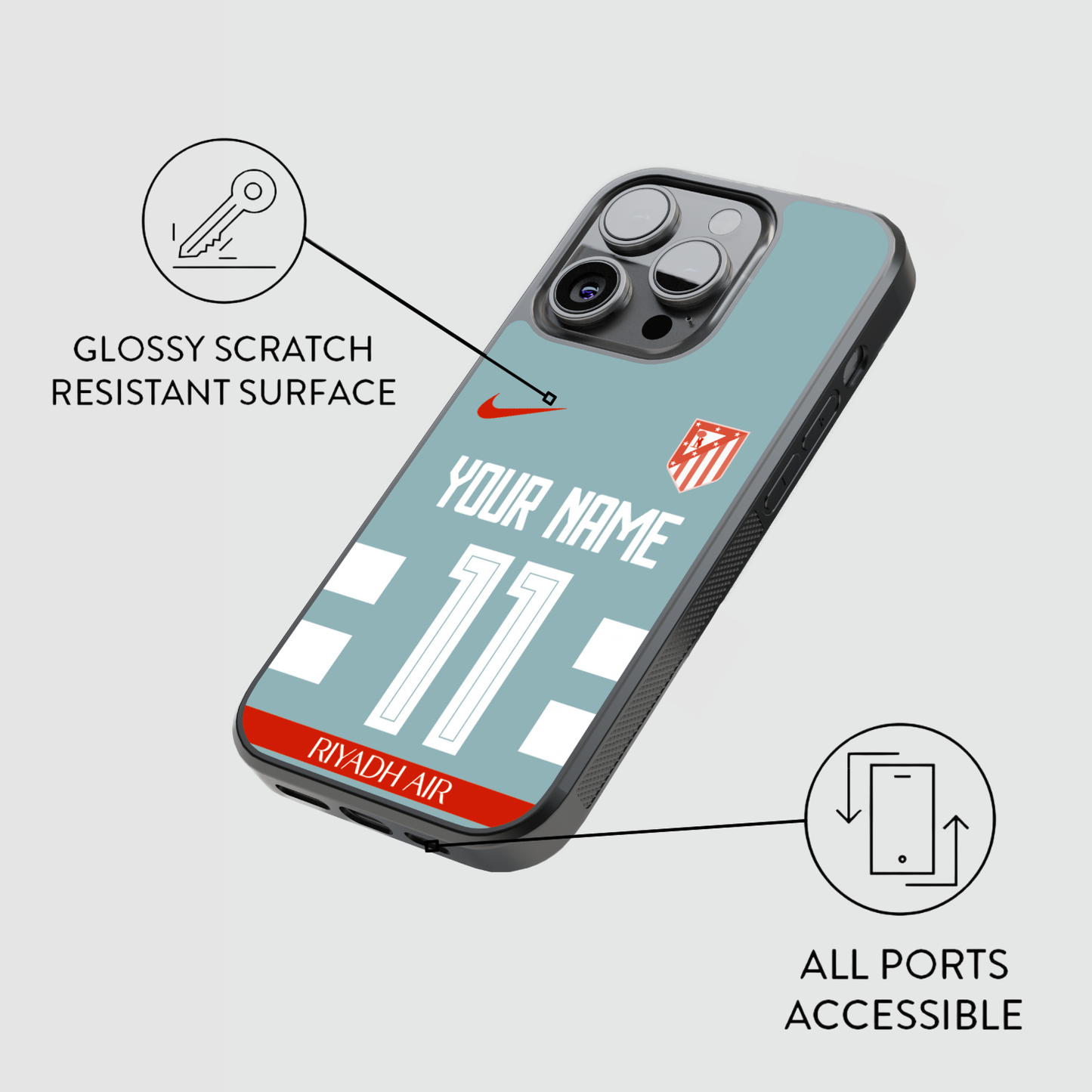 Atlético Madrid - Away Kit 24/25 - Custom Edition